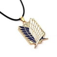thumbnail image 4 of Collier Personnage d'Anime Attack on Titan Collier Pendentif Logo du Corps d'Enquête, 4 of 7