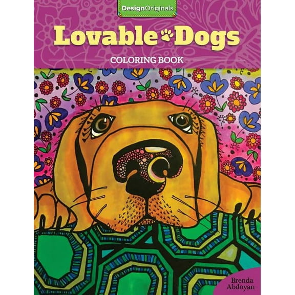 Lovable Dogs Coloring Book, (Paperback)