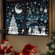 thumbnail image 2 of Adornos navideños para ventanas, diseño único con colores coloridos para tu escena navideña, calcomanías de copos de nieve de doble cara reutilizables para una escena de nieve blanca de invierno, 9, 2 of 5