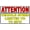 Warning Sign 5, variant on Aluminum & Tin Warning Sign Pool Safety 12 x 8 Inches - Red, Minimalist Style, Indoor Outdoor Pool Area, Water Safety Compliance