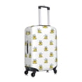 thumbnail image 6 of Cauagu Rubber Duck Showe Print Travel Luggage Cover,Travel Dust-proof Suitcase Cover Softside Suitcase Protector for 18-32inch,Not Included Suitcase, 6 of 8