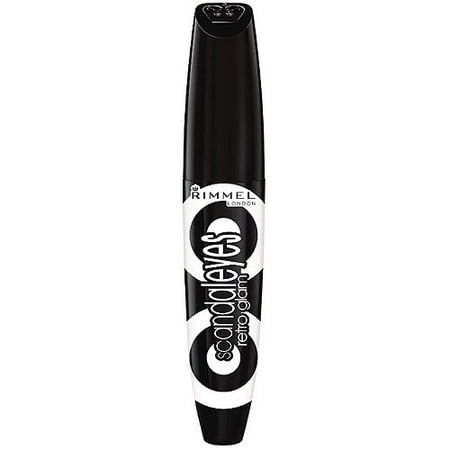 Rimmel ScandalEyes Retro Glam Mascara, Extreme Black .41 oz