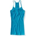 thumbnail image 1 of Camiseta sin mangas Aeropostale con espalda cruzada para mujer color azul pequeño, 1 of 1