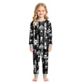 thumbnail image 2 of 8-9 Years Tween Girls Short Sleeve Print Shirts Tops Pants Outfits Pj Set For Girls Halloween Pajama Set, 2 of 9