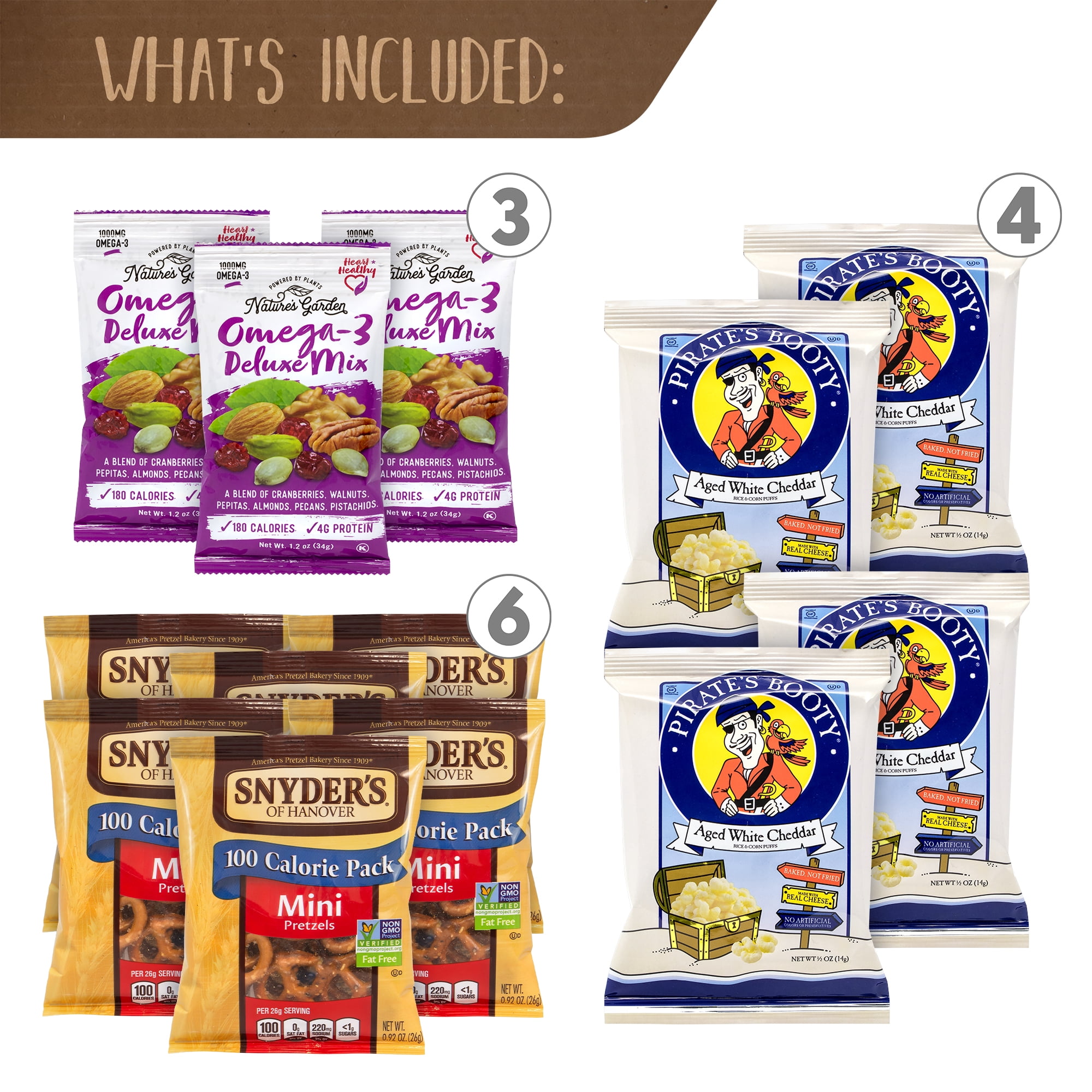 Snack Box Pros FOOD,BETTER FOR YOU 008101288839