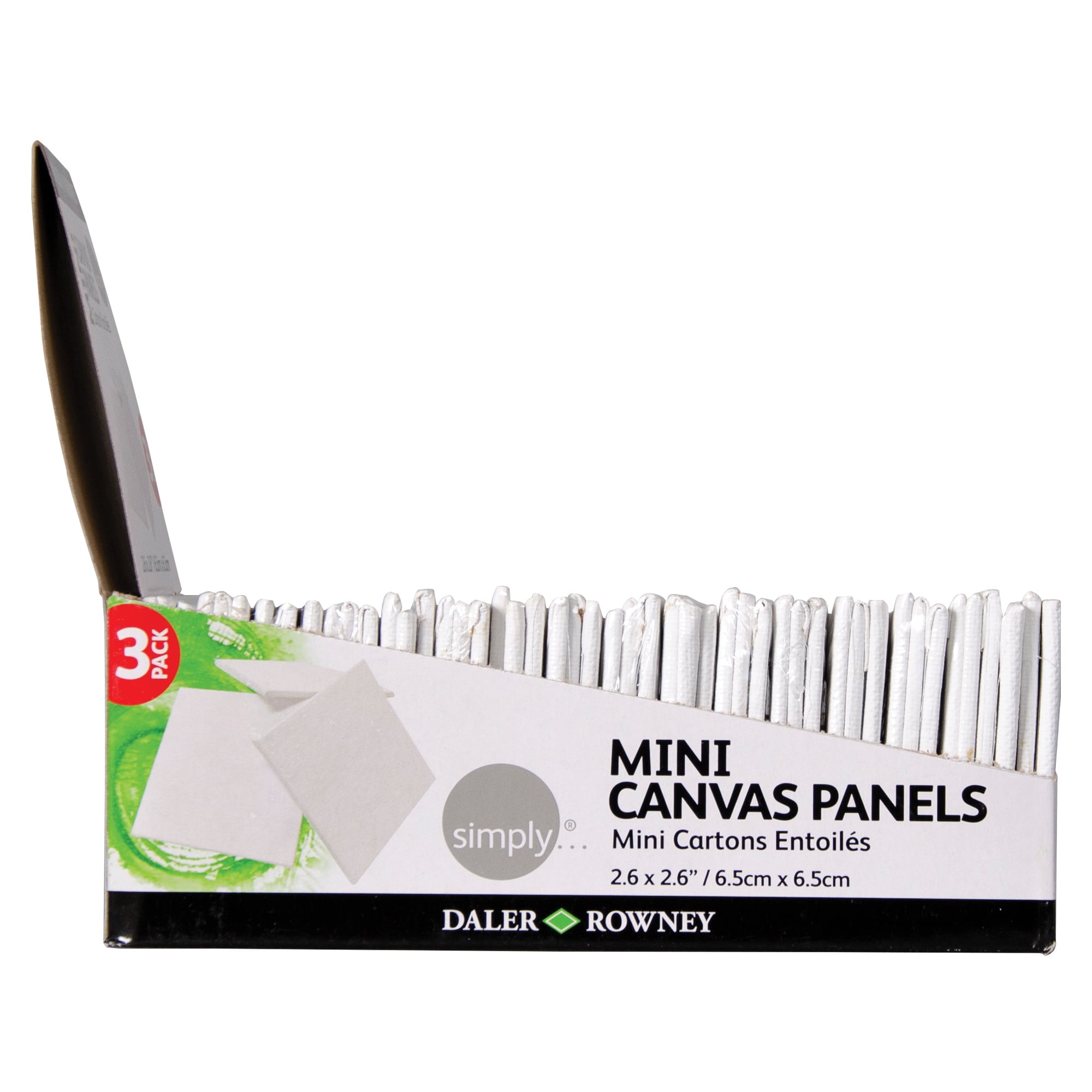Daler-Rowney Simply Canvas Panel 11x14-Inch 3 Pack