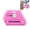 Pink, variant on 3-in-1 Magnetic Seam Guide for Sewing Machine, Multifunctional Polygonal Hemmer Guide with Scale, Universal Sewing Quilting Supplies Accessories Tool for Accurate Seam Allowance