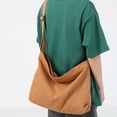 thumbnail image 3 of Kukuzhu Messenger Bag Crossbody Bag for Women Men Canvas Hobo Bag with Pockets Vintage Shoulder Bag Aesthetic, 3 of 6