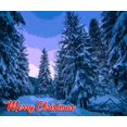 thumbnail image 1 of Arbres de Pin d'Hiver - Peinture Diamant DIY, 1 of 6