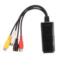 thumbnail image 2 of Video Sound Converter, AV To HD Multimedia Interface Converter RAC To HD Multimedia Interface Converter Stable Plug And Play ABS For PC For TV, 2 of 8