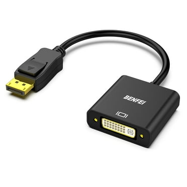 BENFEI DisplayPort to DVI Adapter Compatible for Lenovo, Dell, HP and Other Brand