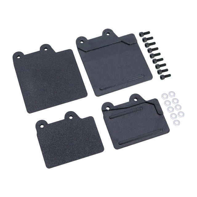 Xuanheng 2 Pcs Garde-Boue de Simulation 1/8 Accessoires DIY pour Voiture RC