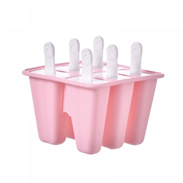 Silicone Ice，Popsicle Molds 4 Pieces Silicone Ice Pop Molds BPA Free