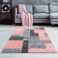 thumbnail image 1 of 4 x 6 ft. Verena Geometric Rectangle Area Rug, Pink, 1 of 1