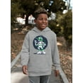 thumbnail image 2 of Bright Robot Hoodie Juniors -Image by Shutterstock,  x-Large, 2 of 4