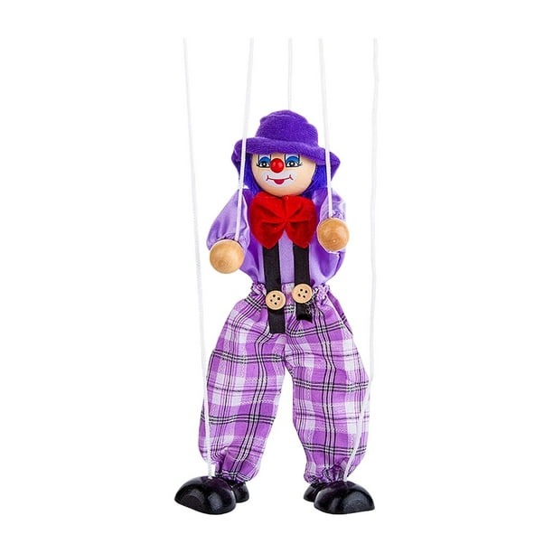 Precioso Muñeco de Marionetas de Cuerda, Juguete Interactivo, Muñeco de de Halloween, Figurita de de Marionetas Artísticas, Muñeco de 24 Violeta Sunnimix marioneta de hilo