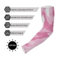 thumbnail image 5 of ALAZA Pink and Blue Tie Dye UV Sun Protection Arm Sleeves UPF 50+ Compression Cooling Sleeve 1 Pair, 5 of 7
