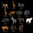 thumbnail image 1 of Juego de Mini juguetes de animales de la selva para niños, 13 Uds., animales salvajes realistas de PVC, juguetes de aprendizaje, figurita de animales, modelo de juguete para niños, 1 of 8