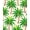 Green, Pattern 1, variant on ODIKA 4'x6' Machine Washable Non-Slip Area Rug, Tropical Palm Trees Latch Hook Kit Making High Traffic Rug, Green, 716585