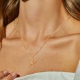 thumbnail image 6 of GDCOIN 14K Gold Plated Wave Starfish Pendant Necklaces for Ocean Jewelry Gifts, 6 of 9