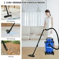 thumbnail image 2 of 6.6 Gallon 4.8 Peak HP Wet/Dry Vacuum 3 in 1 Shop Vacuum Cleaner w/Blower, 2 of 10