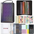 thumbnail image 1 of Xihbxyly Cartera de Gran Capacidad, Elegante Diseño con Cremallera, Control de Presupuesto Mensual, Organizador de Gastos, Planificador de Objetivos Financieros, Almacenamiento Portátil de Efectivo,, 1 of 4
