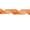 Orange, variant on Burlap Wired Ribbon Natural 2in x 5Yard Fabric Ribbons for DIY Bows Gift Wrapping Christmas Tree Wedding Home Decor