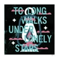 thumbnail image 2 of Paterson, Robert John 20x20 Black Ornate Wood Framed with Double Matting Museum Art Print Titled - Lonely Stars, 2 of 4