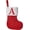 Red, variant on Mini Green Knit Stocking,8.5 Inches Initial Monogram EmbroideGreen Christmas Stocking,Family Fireplace Hanging Ornament Xmas Holiday Decor Gift-Letter A~Z