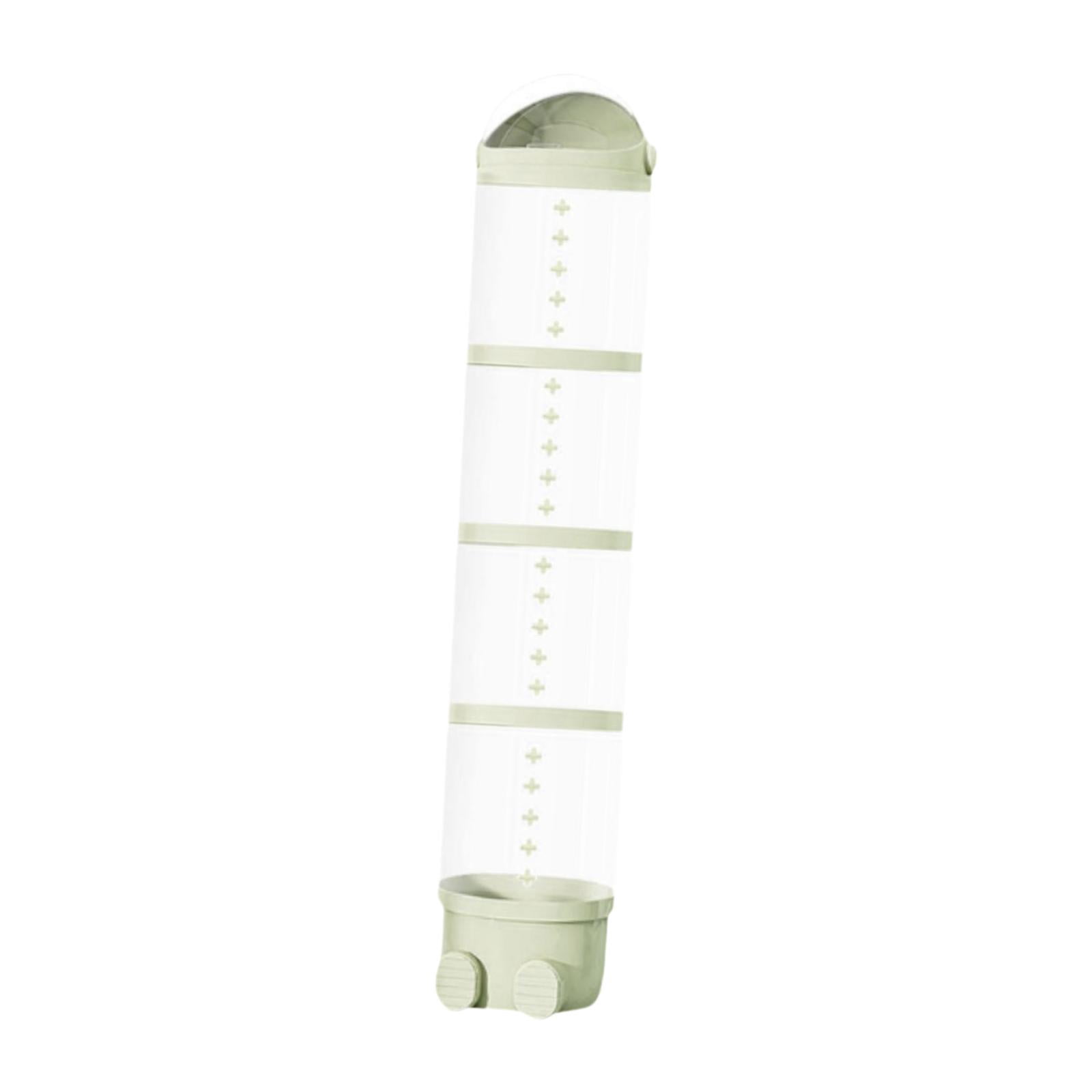 Fancyes Stuffed Toys Storage Tube Cute Display Bucket for Bedroom Household Playroom Green
