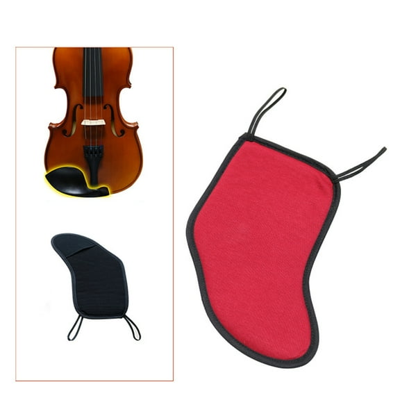 1/2 1/4 1/8 1/32 Violin Chin Rest Pad Soft Cover Protector Shoulder Pad