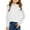 #02White, variant on Drmagiyhm Long Sleeve Tops for Girls Size 10-12 Basic Solid Color Shirt Fashion Casual Crewneck T-Shirt Comfy Fall Tops Black 5-6 Years
