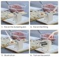 thumbnail image 3 of Electric Dumpling Maker Double Head Dumpling Maker Press with Spoon Brush Rechargeable Dumpling Maker Mold with 2 Modes, 3 of 8