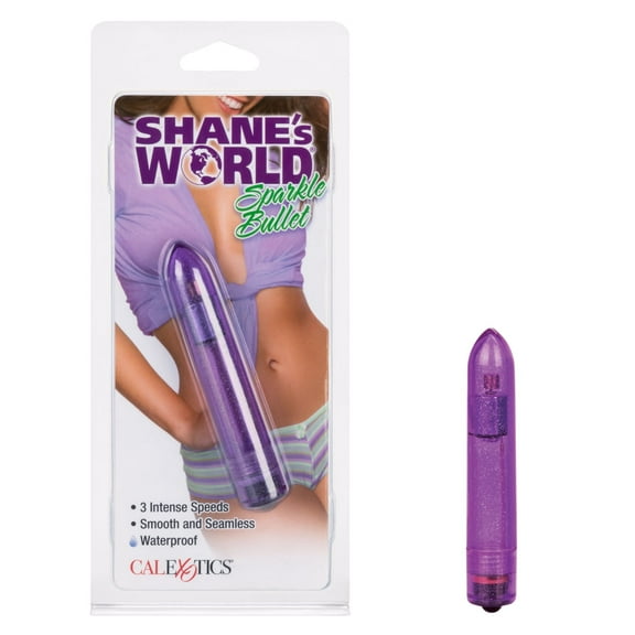 CalExotics Shane's World Sparkle 3-Speed Smooth Bullet Vibrator