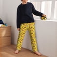 thumbnail image 5 of Yiaed Fast Food 1 Print Teenagers' Lounge Pants, Loose PJ Bottoms, Long Pajama Pants for Men-Small, 5 of 6