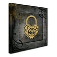 thumbnail image 2 of Trademark Fine Art 'Grunge Gold Crown Lock' Canvas Art by LightBoxJournal, 2 of 3