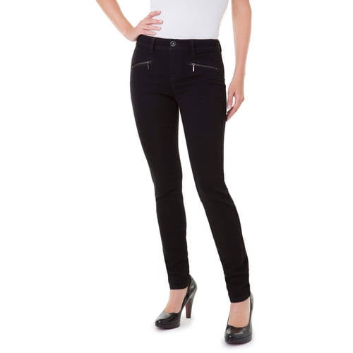 women's moto jeans with zippers