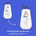 thumbnail image 5 of Dove Body Wash with Pump for 24hr Lotion-Soft Skin Deep Moisture Moisturizing Skin Cleanser with No Sulfates No Parabens, 30.6 fl oz, 5 of 15