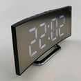 thumbnail image 4 of 2 Piezas Digital Reloj Despertador para de funciones para de Teléfono, Toque Activado Snooze y Dimmer BLESIY Reloj despertador digital grande, 4 of 8