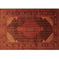 thumbnail image 1 of Ahgly Company Indoor Rectangle Persian Orange Traditional Area Rugs, 6' x 9', 1 of 1