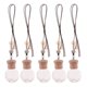 thumbnail image 4 of Botella de Cristal Del Ornamento Colgante Del Aceite Esencial Del Perfume Del Perfume Del Coche 5pcs Que Cuelga - D 04 Macarena Botella de perfume para colgar en el coche, 4 of 8