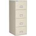 thumbnail image 3 of PHOENIX SAFE Fireproof File Cabinet – 4-Drawer Vertical, 25" – Legal & Letter Size – Locking Filing Cabinet with Key Lock & Hanging Rails – Water Seal – Impact Rated – Putty Color – LGL4W25P, 3 of 4