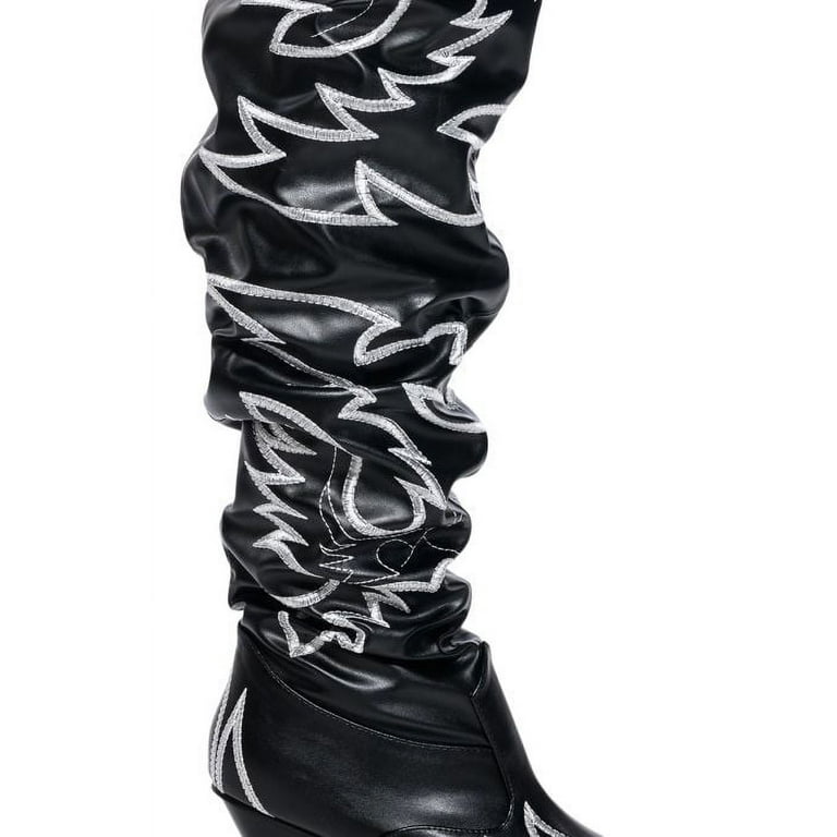 Cape Robbin Kelsey 21 Cowboy Boots Over Knee Rhinestone Western Cowgirl Dress Boots 7