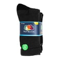 thumbnail image 1 of Calcetas Fruit Of The Loom para Hombre, Algodón Afelpado 5 Pares Multicolor Unitalla, 1 of 4