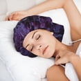 thumbnail image 6 of Disketp Lilac Adjustable Sleeping Hair Cap, Hairband Sleeping Cap Turban, Unisex, Available for Curly and Straight Hair, 6 of 6