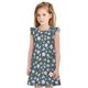 thumbnail image 1 of Fotbe Blue Flower Vestido de Dormir para Niñas de 3 a 10 Años, Mangas Cortas, Estilo Princesa, Pijama Camisón con Mangas Voladas-X-Large, 1 of 6