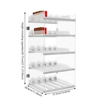 Automatic Cigarette Pusher Tray Cigarette Display Holder Case for Retail Store