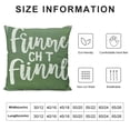 thumbnail image 5 of YINGXI Pillow Case, Throw Pillow Covers, Gifts For Woman,Thank You Gifts For ,Birthday Gifts For , To Have A Friend Like You Pillow Cover(Sage green) 20x20in, 5 of 5