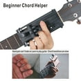 thumbnail image 3 of Guitar Chord Trainer for Beginners - Essential Learning Tool for Acoustic and Electric Guitars, Model GL612 in Black, Includes Fretboard Chart and Accessories, 3 of 7