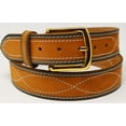 thumbnail image 4 of 51-52  Men's Leather Casual Fancy Stitched Belt Removable Buckle 26AA66TN, 4 of 4